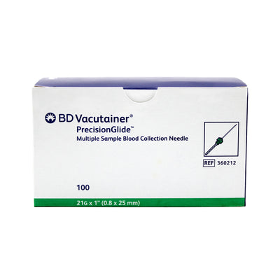 Agujas Bd Precisionglide Verde 21G x 25 mm