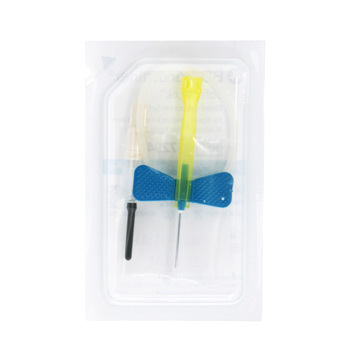Mariposa-Equipo Alado Bd Vacutainer Safety-Look Azul Marino 25G x 19 mm