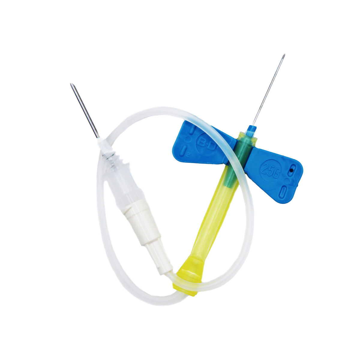 Mariposa-Equipo Alado Bd Vacutainer Safety-Look Azul Marino 25G x 19 mm
