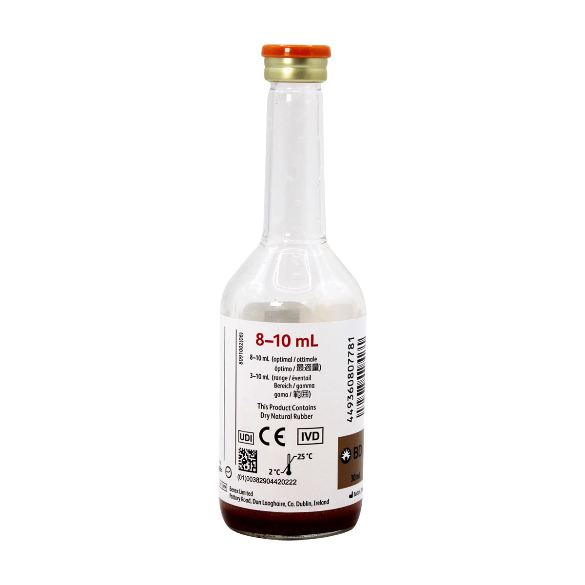 Hemocultivo BD BACTEC Plus Anaerobic/F Culture Vials