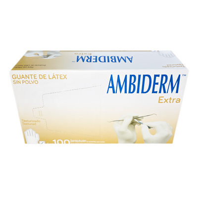 Guante Ambiderm Extra No Estéril
