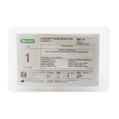 Reactivo Bio-Rad Liquichek Cardiac Markers Plus Control LT 1
