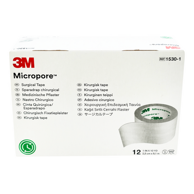 Micropore Cinta Quirúrgica de 2,5 cm x 9,1 m