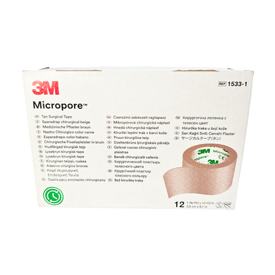 Cinta Quirúrgica de 2.5 cm x 9.1 m