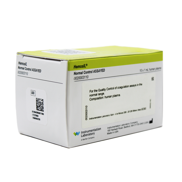 Reactivos HemosIL Control Normal ASSAYED - Supply Now