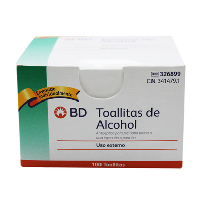 Toallitas De Alcohol Bd
