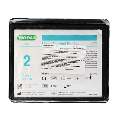 Reactivo Bio-Rad Liquid Assayed Multiqual 2