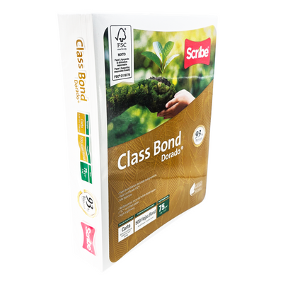 Papel Class Bond Dorado Carta 93%