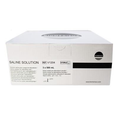 Solución salina 3 x 500 ml